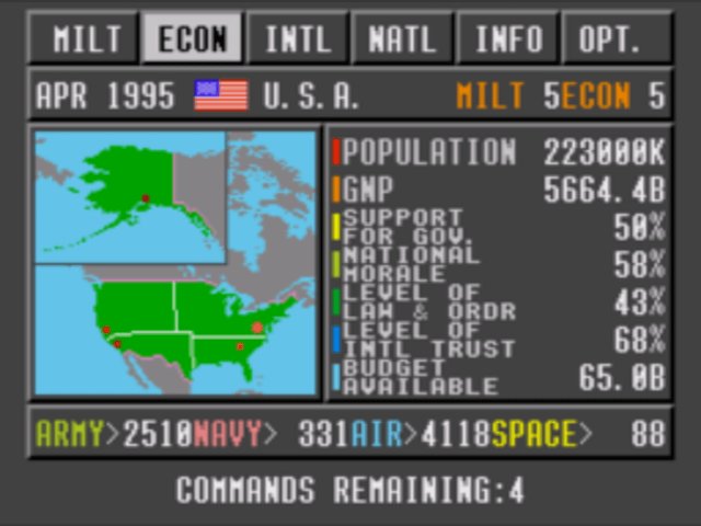 The Third World War screenshot 3 for Sega CD